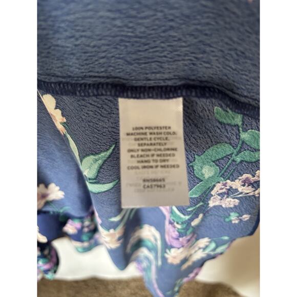 Chelsea 28 Dress XL Womens Maxi Wrap Floral Aline Short Sleeve - Picture 10 of 15